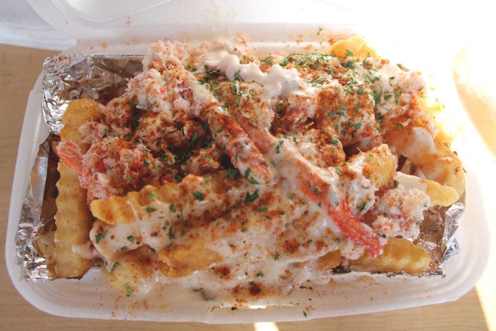 RIP Mr. Krabs: The crab fries ($8.50) is one of The Seafood Lady’s most popular items. This restaurant is a literal “hole in the wall.” Food is given out in styrofoam boxes, which may not look appealing, but once you take a bite your whole opinion changes.