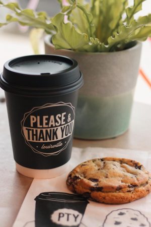 COOKIE, PLEASE• A warm and chocolate chip cookie and a Mexican Hot Chocolate paired nicely. 