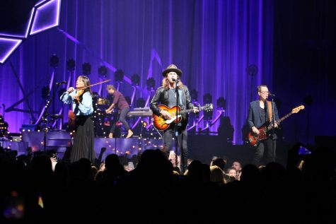 The Lumineers perform for an excited crowd at KFC Yum! Center on the night of August 31.