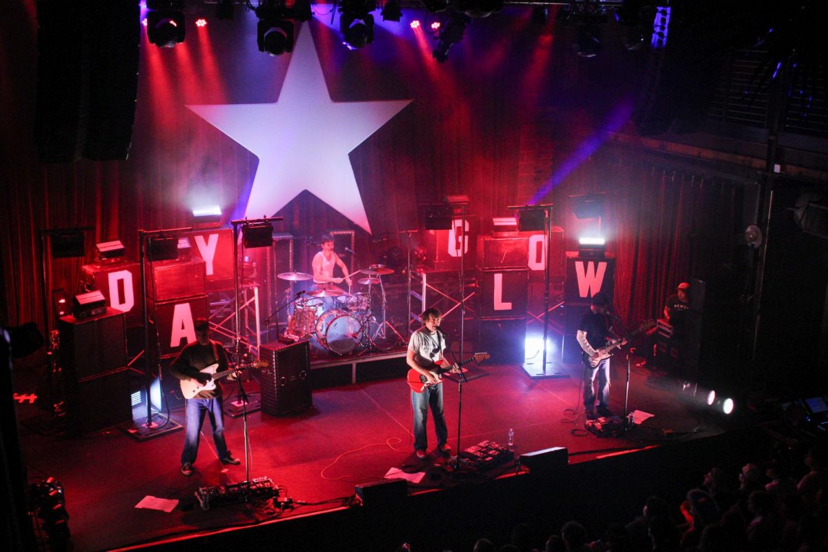 Live in Concert: Dayglow band plays in front of the crowd at Mercury Ballroom on September 29, 2024. Photo by Noa Yussman.